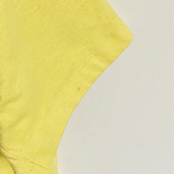 Vintage 1990 Cats On Pussywillows San Francisco Yellow Puff T Shirt Adult M - Picture 6 of 9